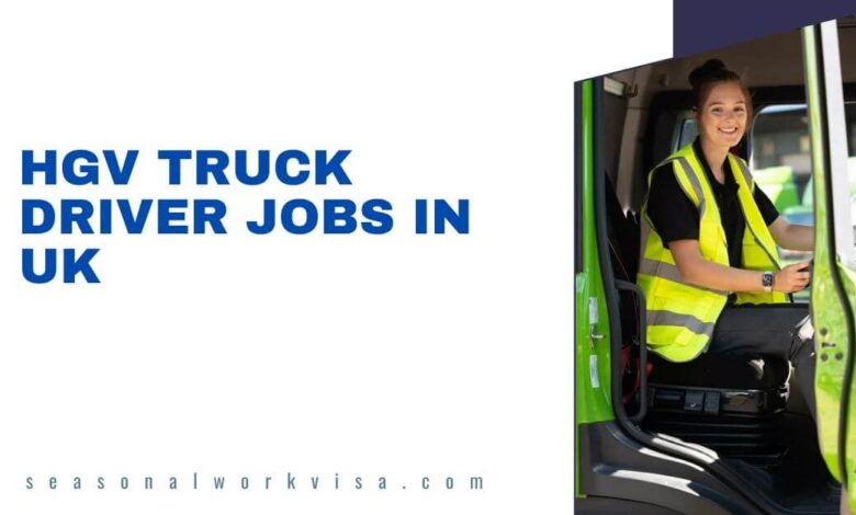 Truck Driving Jobs with Visa Sponsorship in the UK